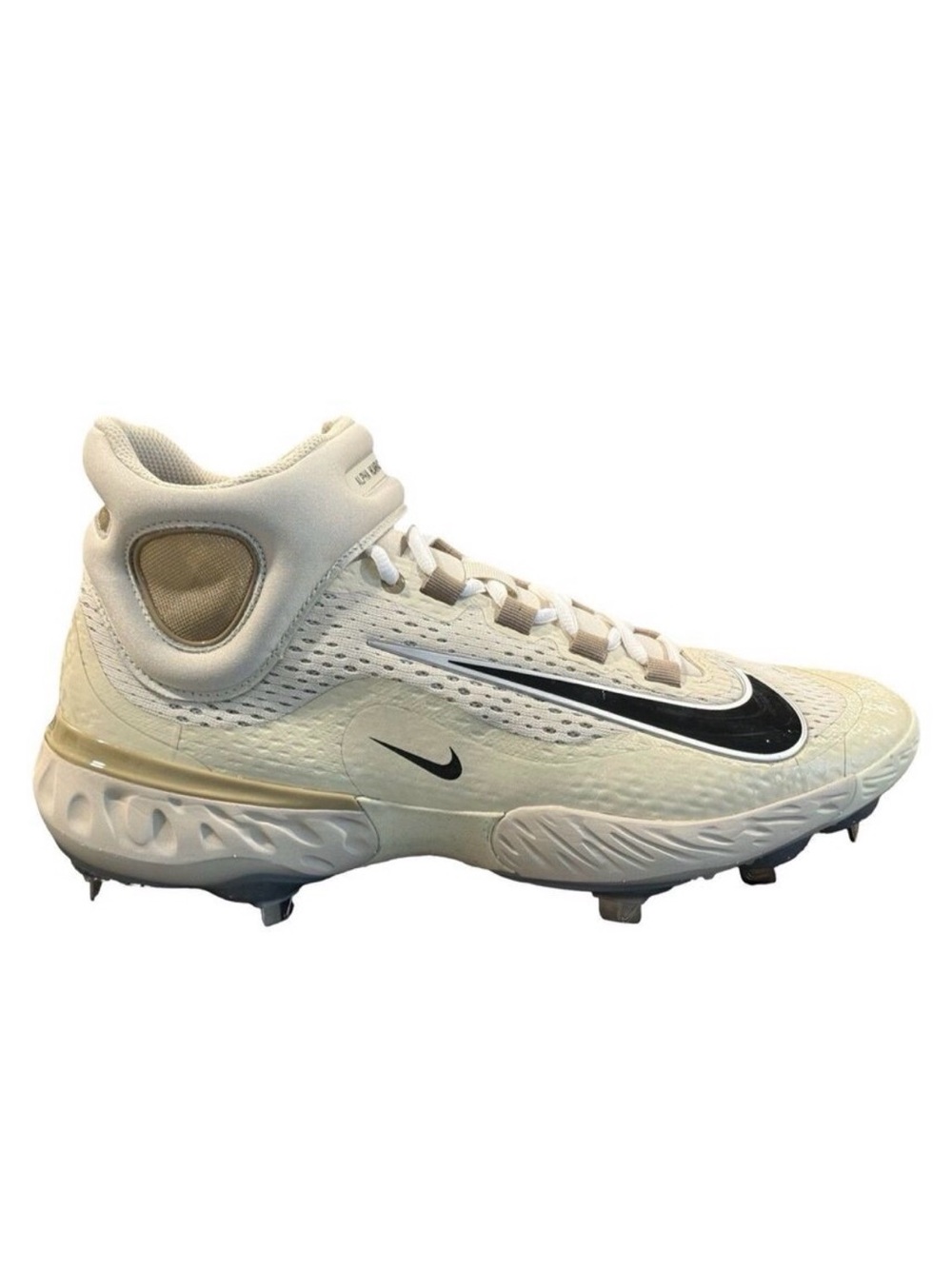 Nike Alpha Huarache Elite 4 Mid Armed Forces Cleats IB9834-200 Mens 10 NEW